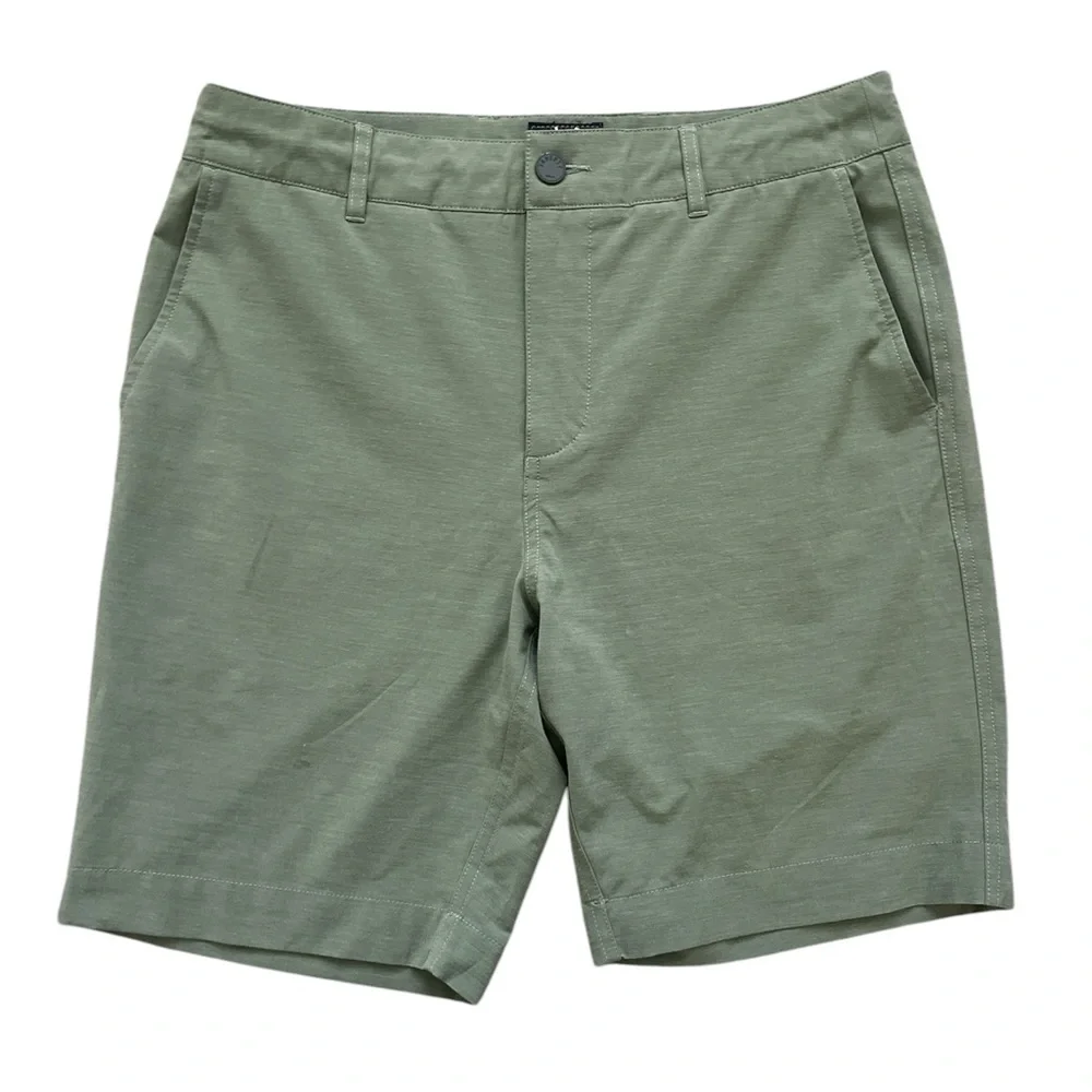 Faherty Men’s All Day Belt Loop Shorts Size 31 Olive Casual Summer Shorts